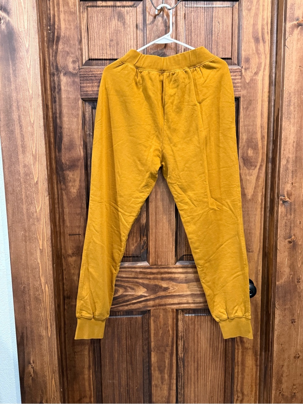 Mustard Yellow Jogger Pants